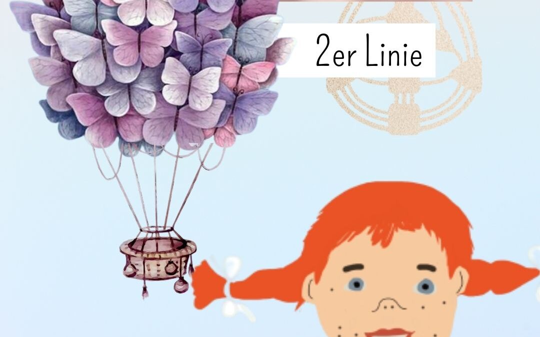 Kinder mit 2er Linie