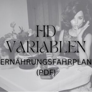 HD Variablen Ernährungs-Fahrplan PDF